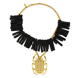 PHARAOH BLACK CORAL KOLYE