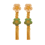 CARNATION BRAID EARRINGS