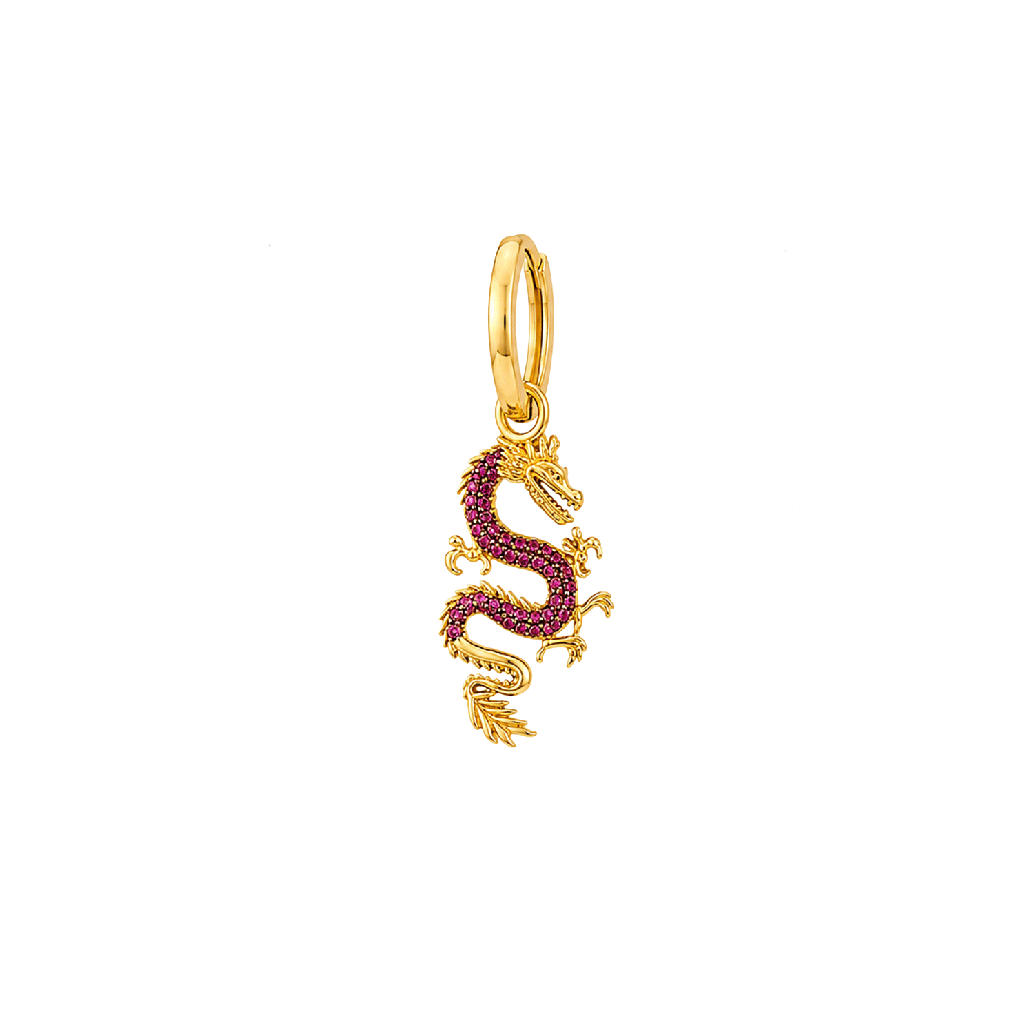 MINI DRAGON HOOP PIERCING