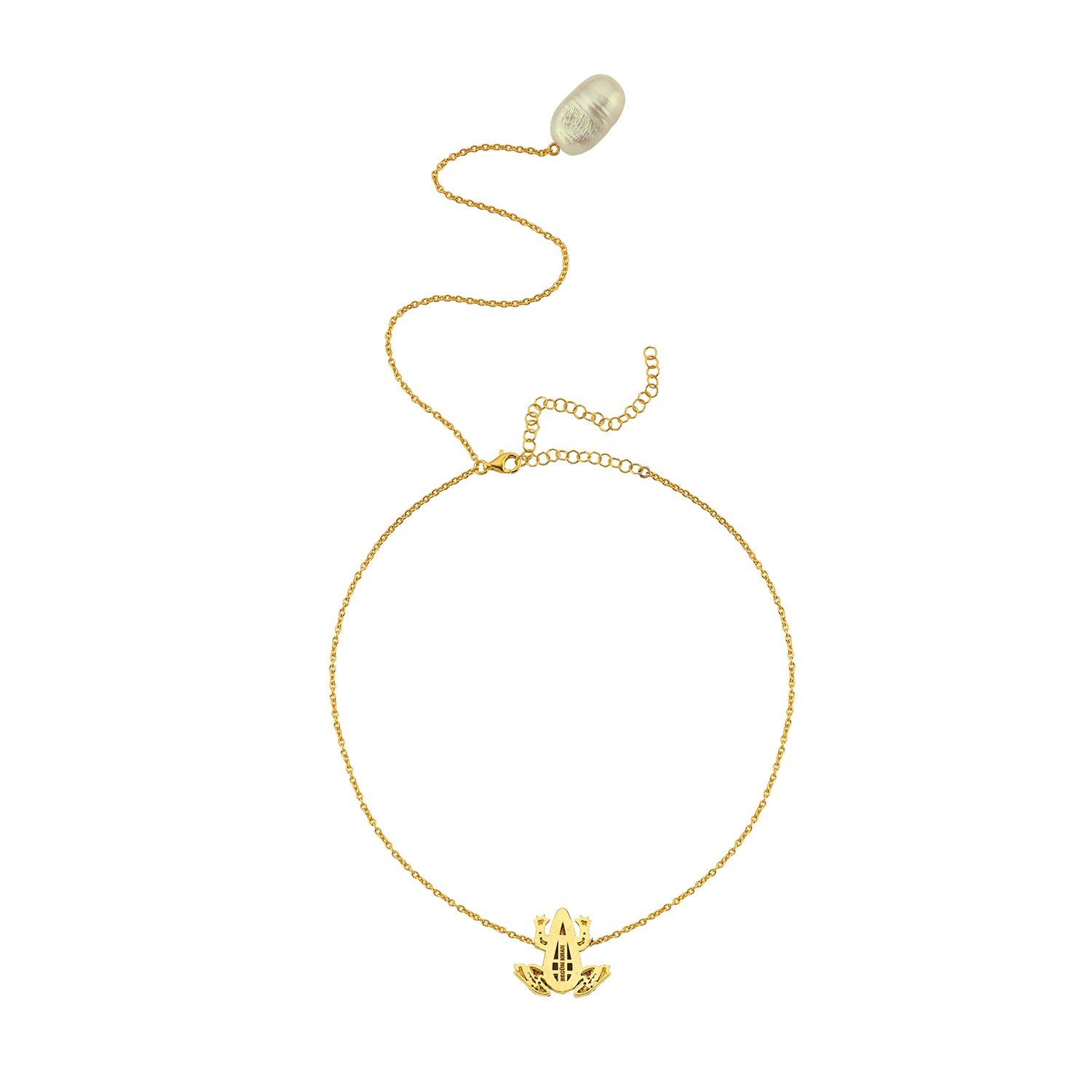 BEGÜM KHAN Mini Frog Invisible Choker