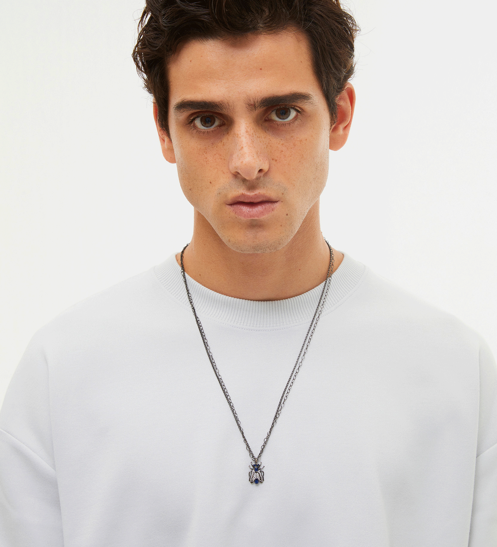 MOSQUITO DOUBLE CHAIN KOLYE