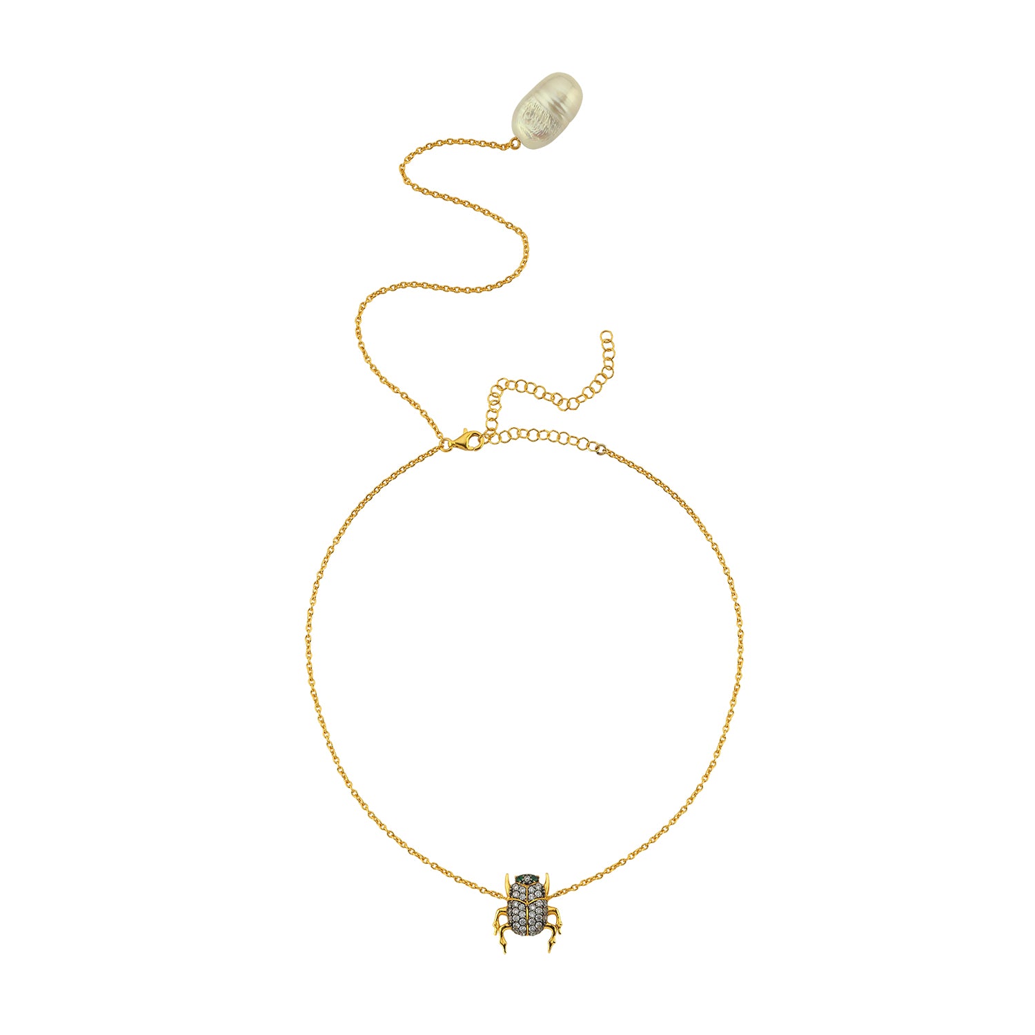 BEGÜM KHAN Scarab Invisible Choker