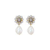 SERDARINO OTTOMAN BAROQUE PEARL EARRINGS