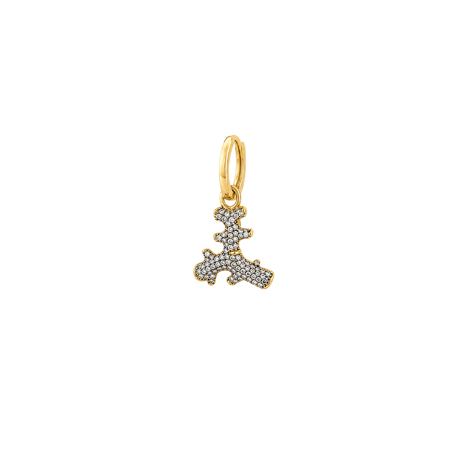 FAT CORAL HOOP PIERCING