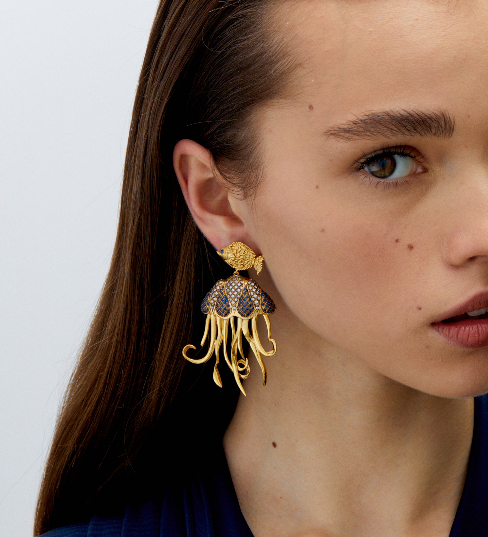 MINI FISH & JELLYFISH EARRINGS